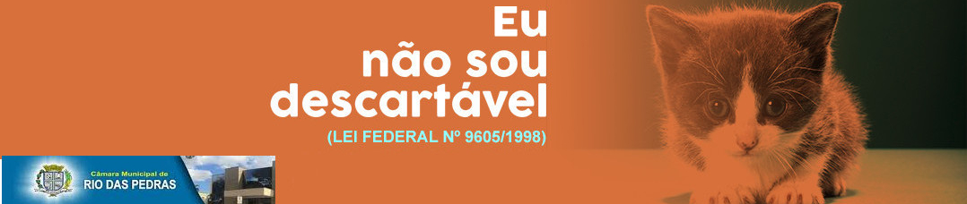 NÃO SOU DESCARTAVEL