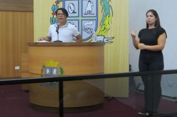 PROFESSOR GERALDO FEZ OITO INDICAÇÕES NA 1a. SESSÃO ORDINÁRIA DESTE ANO