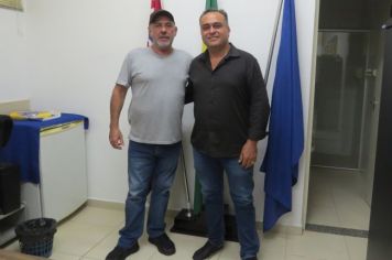 Câmara Municipal recebe Superintendente do  Serviço Autônomo de Água e Esgoto (SAAE)