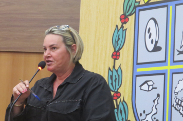 Vereadora Ana Paula Taranto fez pronunciamento na 20ª sessão da Câmara Municipal de Rio das Pedras 
