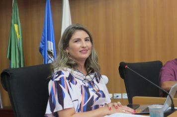Confira a atuação da vereadora Vanessa na 16a Sessão da Câmara